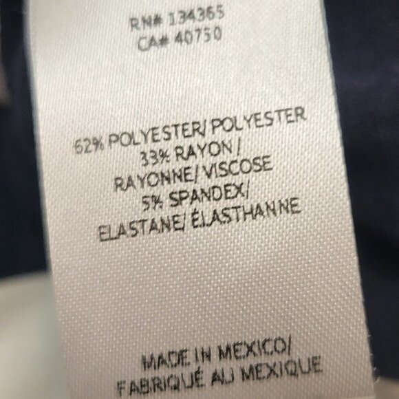 NWOT Brittany Humble Off-Shoulder Jumpsuit White & Navy Size 3X - Picture 12 of 13